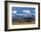 Hay Shed and Hawkdun Range, Maniototo, Central Otago, South Island, New Zealand-David Wall-Framed Photographic Print