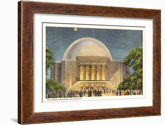 Hayden Planetarium, New York City-null-Framed Art Print