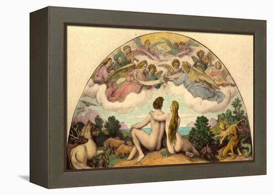 HAYDN - The Creation-Moritz Ludwig von Schwind-Framed Premier Image Canvas