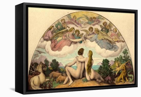 HAYDN - The Creation-Moritz Ludwig von Schwind-Framed Premier Image Canvas
