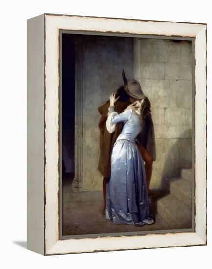 Hayez: The Kiss-Francesco Hayez-Framed Premier Image Canvas