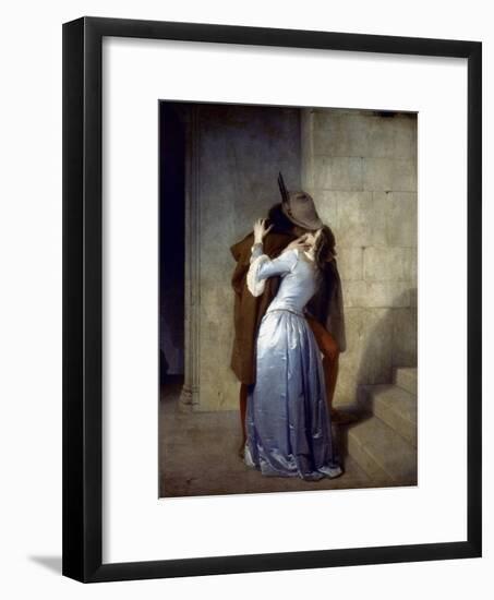 Hayez: The Kiss-Francesco Hayez-Framed Giclee Print