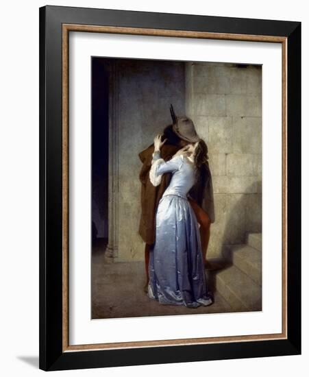 Hayez: The Kiss-Francesco Hayez-Framed Giclee Print