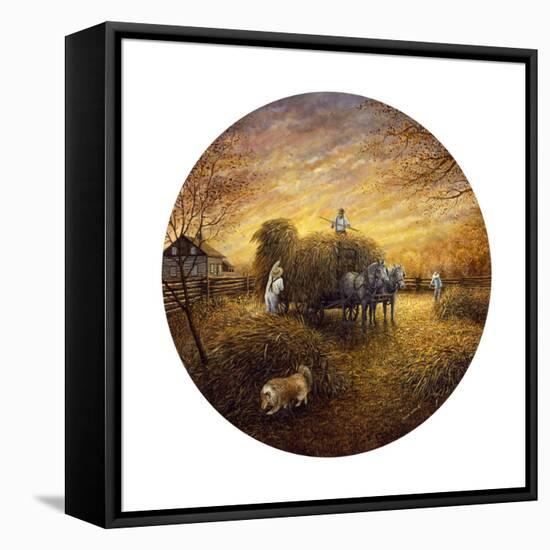 Haying Time 2-Kevin Dodds-Framed Premier Image Canvas