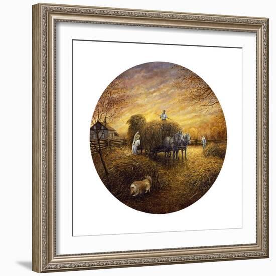 Haying Time 2-Kevin Dodds-Framed Giclee Print