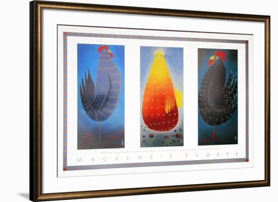 Hayley, Lorraine and Lawrence-Mackenzie Thorpe-Framed Art Print