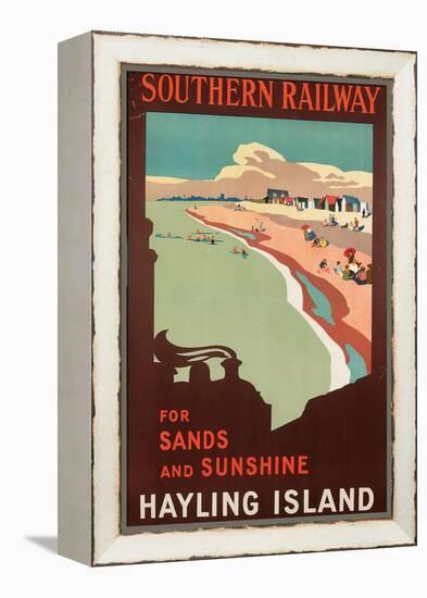 Hayling Island, Poster Advertising Southern Railway, 1923-Margaret MacDonald-Framed Premier Image Canvas