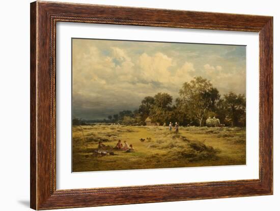 Haymaking, 1881-Benjamin Williams Leader-Framed Giclee Print
