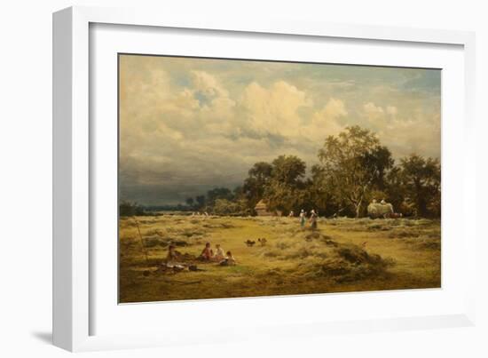 Haymaking, 1881-Benjamin Williams Leader-Framed Giclee Print