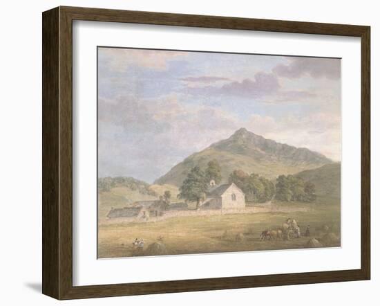 Haymaking at Dolwyddelan Below Moel Siabod, North Wales, C.1776-86-Paul Sandby-Framed Giclee Print