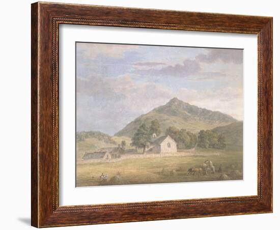 Haymaking at Dolwyddelan Below Moel Siabod, North Wales, C.1776-86-Paul Sandby-Framed Giclee Print