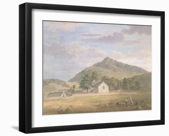 Haymaking at Dolwyddelan Below Moel Siabod, North Wales, C.1776-86-Paul Sandby-Framed Giclee Print