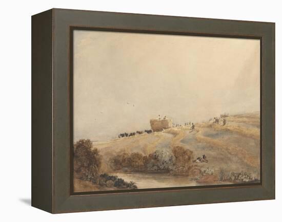 Haymaking, C.1808-David Cox-Framed Premier Image Canvas