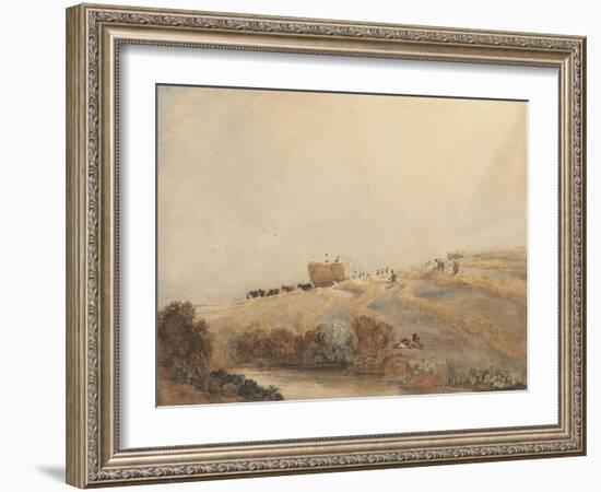 Haymaking, C.1808-David Cox-Framed Giclee Print