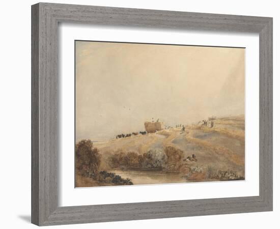 Haymaking, C.1808-David Cox-Framed Giclee Print