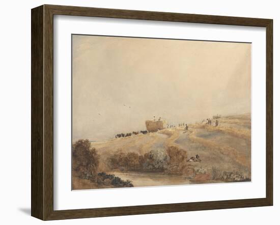 Haymaking, C.1808-David Cox-Framed Giclee Print