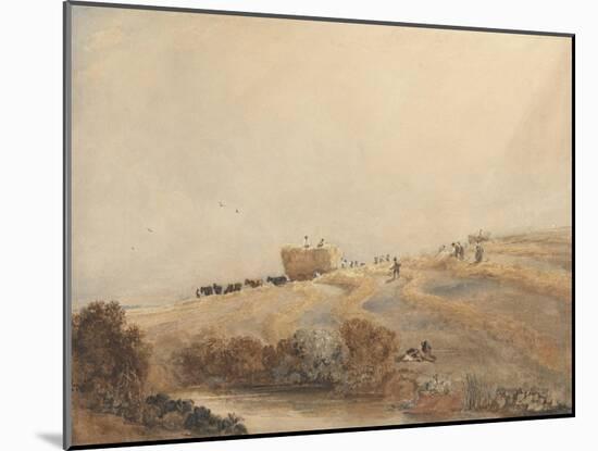 Haymaking, C.1808-David Cox-Mounted Giclee Print