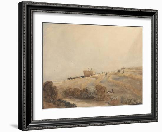 Haymaking, C.1808-David Cox-Framed Giclee Print
