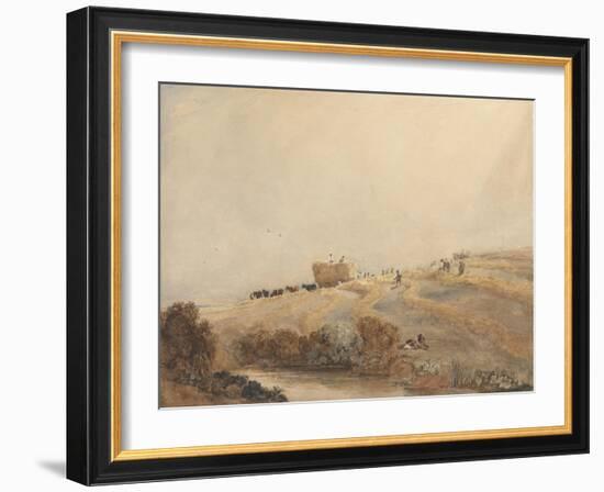 Haymaking, C.1808-David Cox-Framed Giclee Print