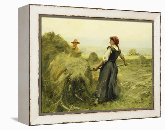 Haymaking; Fenaison-Julien Dupre-Framed Premier Image Canvas