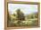 Haymaking near Sedlescombe, Sussex-Alfred Augustus Glendenning-Framed Premier Image Canvas