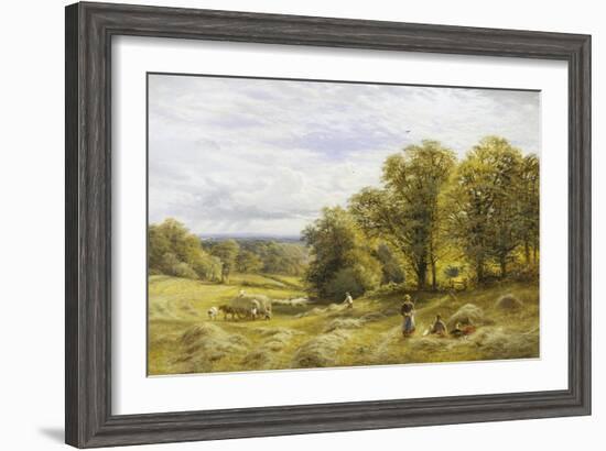 Haymaking-Alfred Augustus Glendenning-Framed Giclee Print