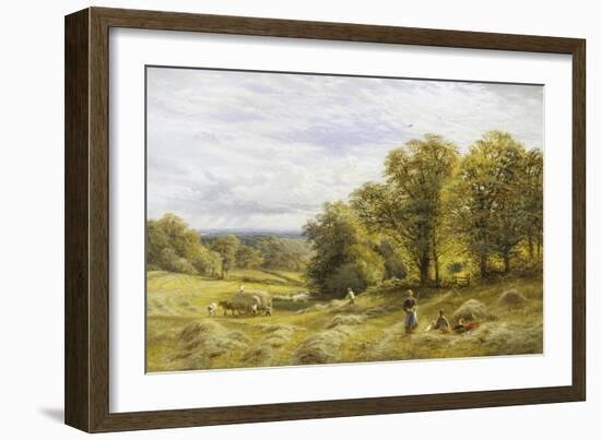 Haymaking-Alfred Augustus Glendenning-Framed Giclee Print