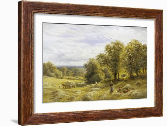 Haymaking-Alfred Augustus Glendenning-Framed Giclee Print