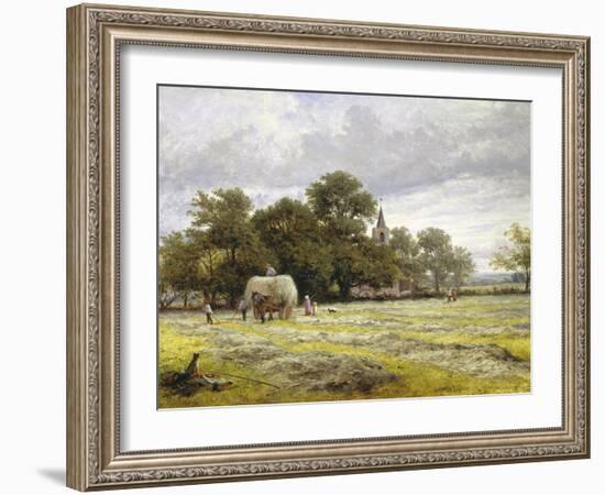 Haymaking-Benjamin Williams Leader-Framed Giclee Print