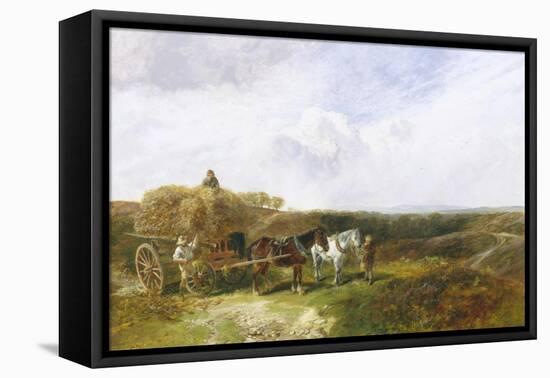 Haymaking-George Vicat Cole-Framed Premier Image Canvas