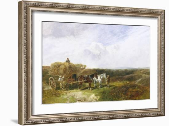 Haymaking-George Vicat Cole-Framed Giclee Print