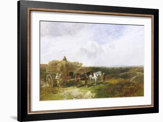 Haymaking-George Vicat Cole-Framed Giclee Print