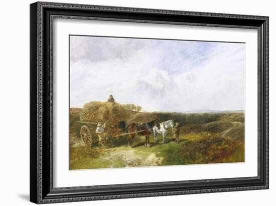 Haymaking-George Vicat Cole-Framed Giclee Print