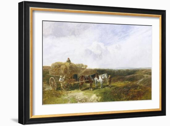 Haymaking-George Vicat Cole-Framed Giclee Print