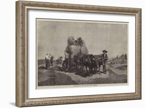 Haymaking-Rosa Bonheur-Framed Giclee Print