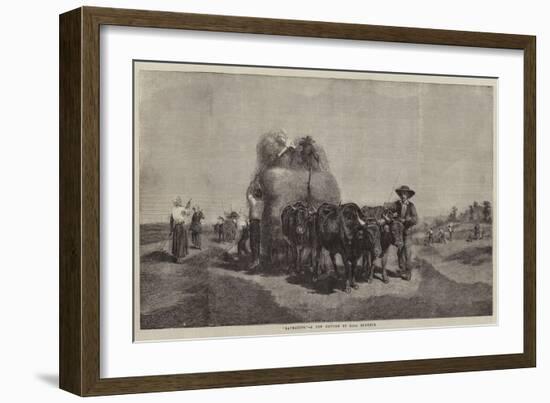 Haymaking-Rosa Bonheur-Framed Giclee Print
