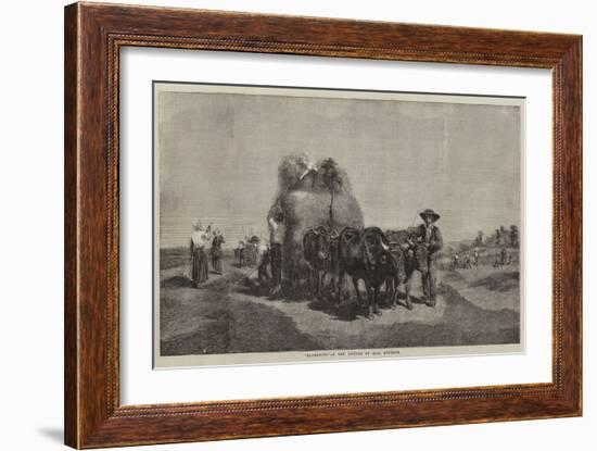 Haymaking-Rosa Bonheur-Framed Giclee Print