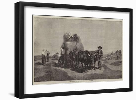 Haymaking-Rosa Bonheur-Framed Giclee Print