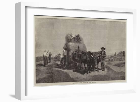 Haymaking-Rosa Bonheur-Framed Giclee Print