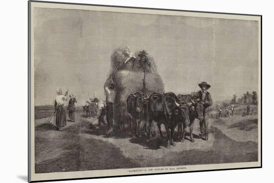 Haymaking-Rosa Bonheur-Mounted Giclee Print