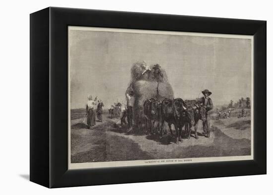 Haymaking-Rosa Bonheur-Framed Premier Image Canvas