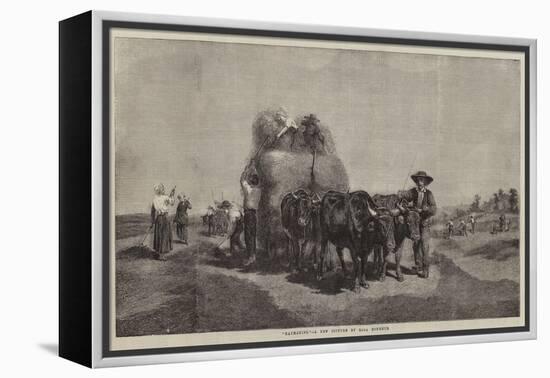 Haymaking-Rosa Bonheur-Framed Premier Image Canvas