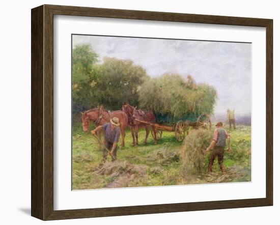 Haymaking-Arthur Hopkins-Framed Giclee Print