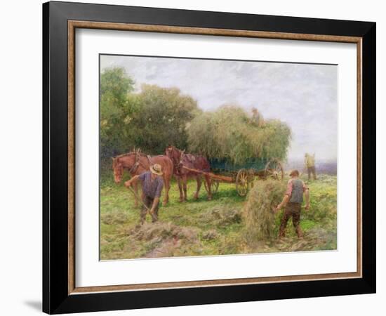 Haymaking-Arthur Hopkins-Framed Giclee Print