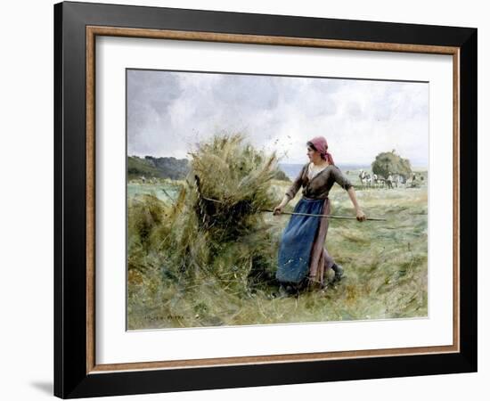 Haymaking-Julien Dupre-Framed Giclee Print