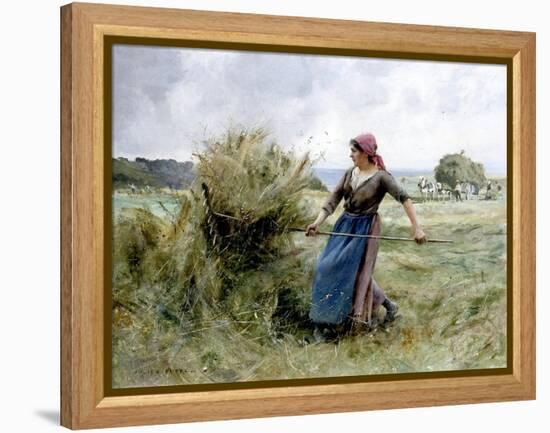 Haymaking-Julien Dupre-Framed Premier Image Canvas