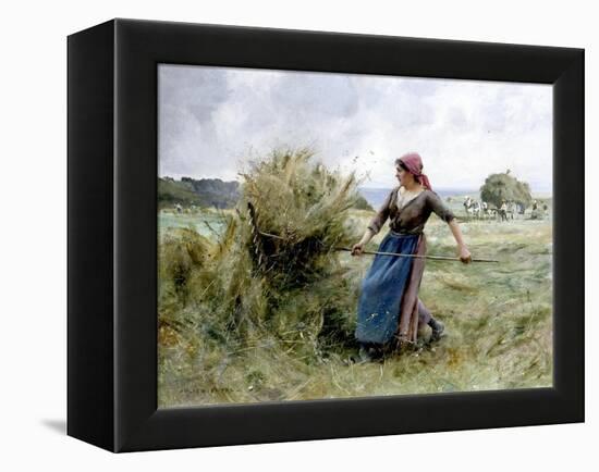Haymaking-Julien Dupre-Framed Premier Image Canvas