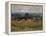 Haystack at Giverny-Claude Monet-Framed Stretched Canvas