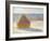 Haystack in Winter, 1891-Claude Monet-Framed Giclee Print