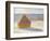 Haystack in Winter, 1891-Claude Monet-Framed Giclee Print